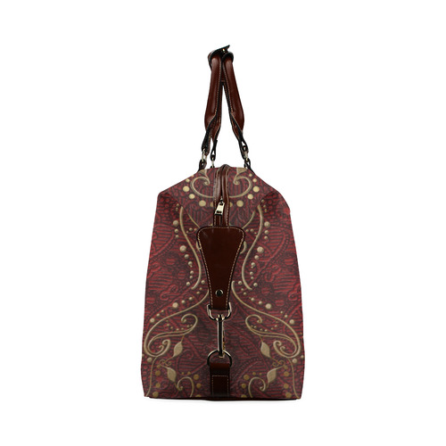 The all seeing eye in gold and red Classic Travel Bag (Model 1643) Remake