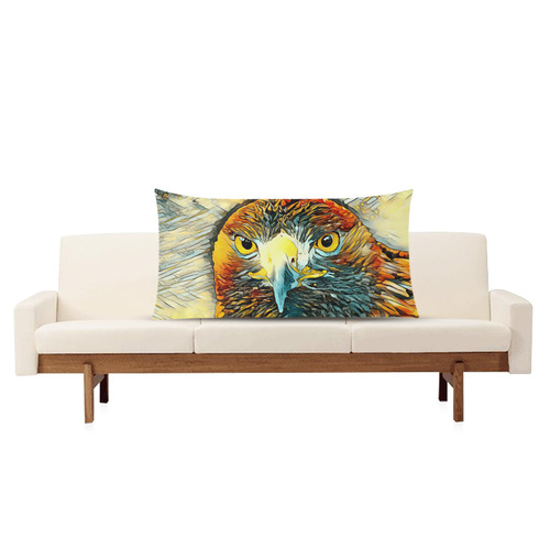 Animal_Art_Eagle20161202_by_JAMColors Rectangle Pillow Case 20"x36"(Twin Sides)