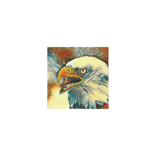 Animal_Art_Eagle20161201_by_JAMColors Square Towel 13“x13”