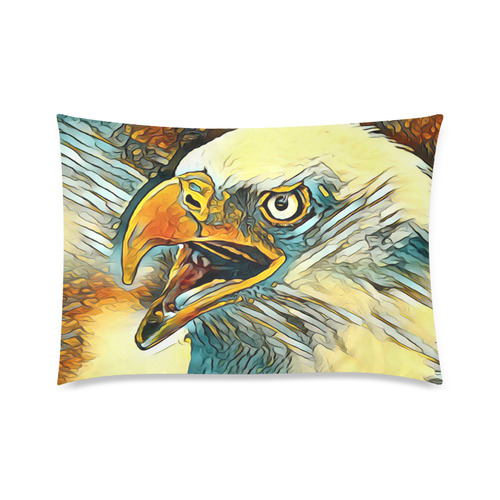 Animal_Art_Eagle20161201_by_JAMColors Custom Zippered Pillow Case 20"x30"(Twin Sides)
