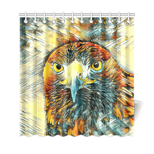 Animal_Art_Eagle20161202_by_JAMColors Shower Curtain 69"x72"