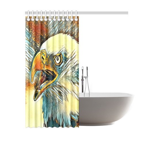 Animal_Art_Eagle20161201_by_JAMColors Shower Curtain 60"x72"