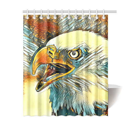 Animal_Art_Eagle20161201_by_JAMColors Shower Curtain 60"x72"