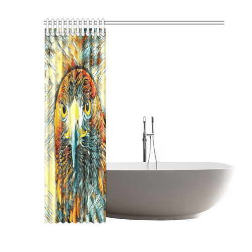 Animal_Art_Eagle20161202_by_JAMColors Shower Curtain 60"x72"