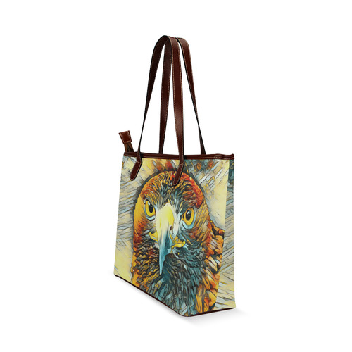 Animal_Art_Eagle20161202_by_JAMColors Shoulder Tote Bag (Model 1646)