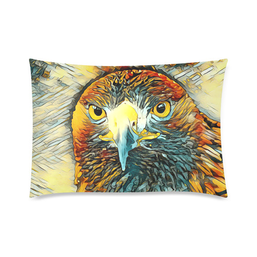 Animal_Art_Eagle20161202_by_JAMColors Custom Zippered Pillow Case 20"x30"(Twin Sides)