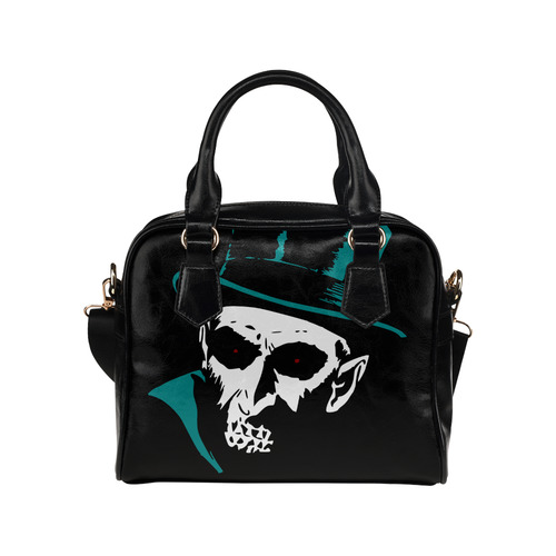 death-SKULL Shoulder Handbag (Model 1634)