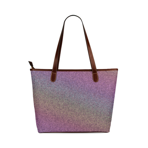 Rainbow Gradient Shoulder Tote Bag (Model 1646)