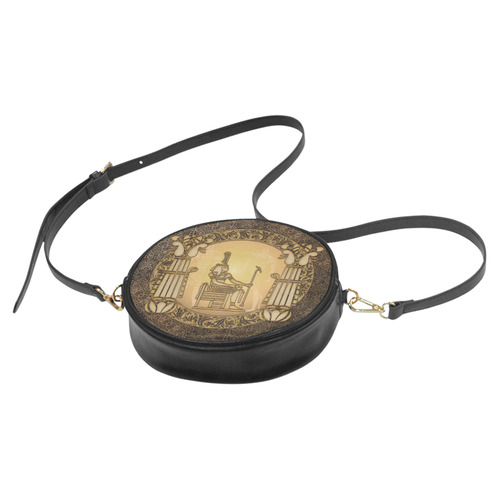 Agyptian sign Round Sling Bag (Model 1647)