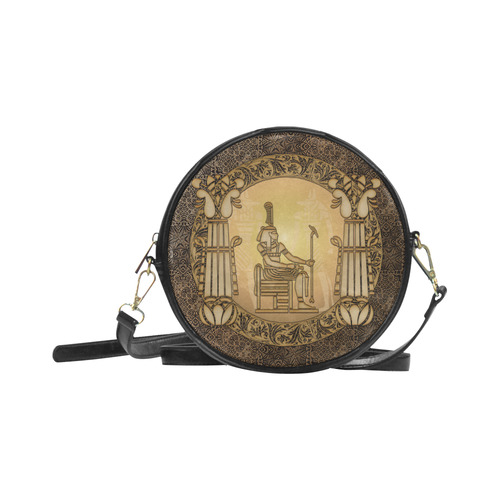 Agyptian sign Round Sling Bag (Model 1647)