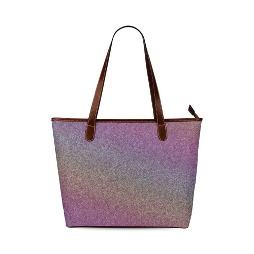 Rainbow Gradient Shoulder Tote Bag (Model 1646)