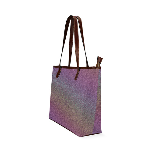 Rainbow Gradient Shoulder Tote Bag (Model 1646)