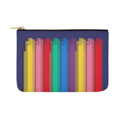 Colorful statement Carry-All Pouch 12.5''x8.5''