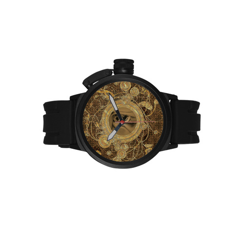 Awesome skull on a button Men's Sports Watch(Model 309)