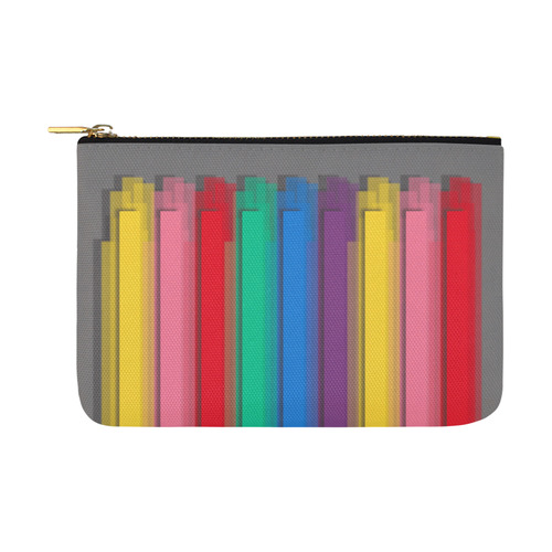 Colorful statement Carry-All Pouch 12.5''x8.5''