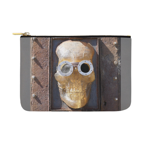 Steampunk skull pirate Carry-All Pouch 12.5''x8.5''