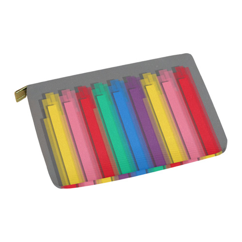 Colorful statement Carry-All Pouch 12.5''x8.5''