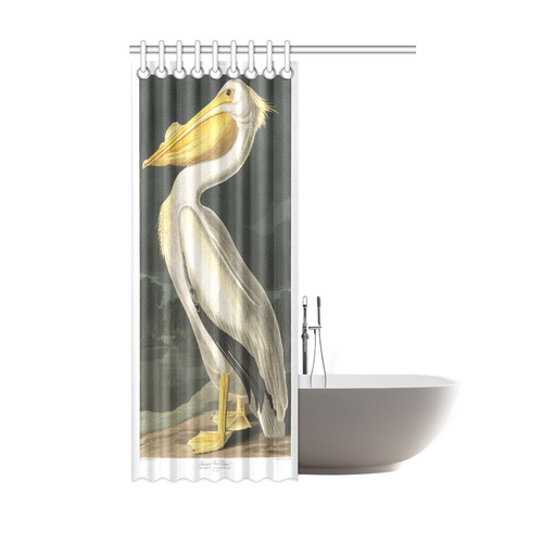 Audubon American White Pelican Shower Curtain 48"x72"