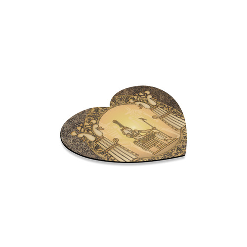 Agyptian sign Heart Coaster