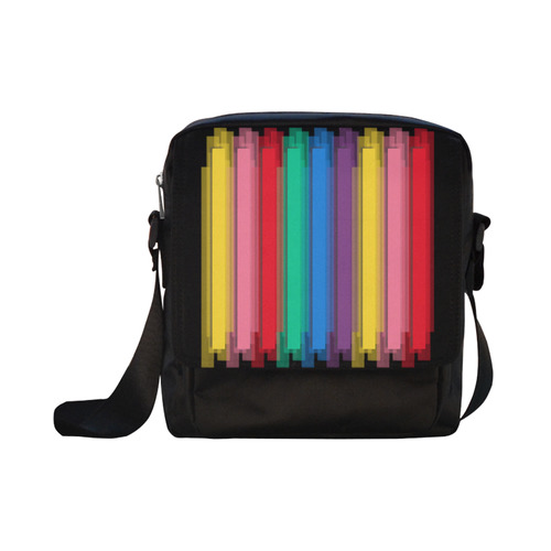 Colorful statement Crossbody Nylon Bags (Model 1633)
