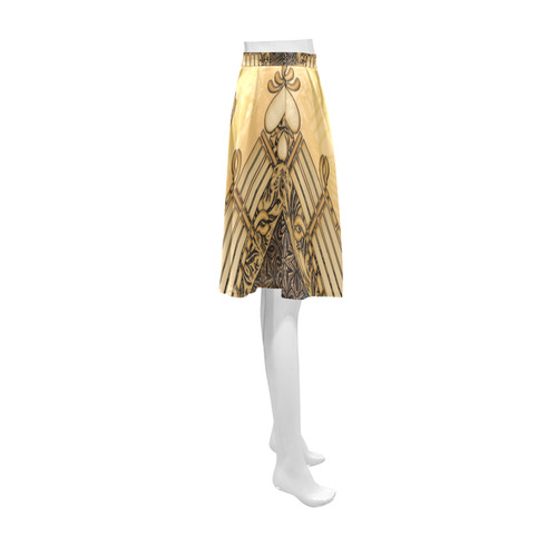 Agyptian sign Athena Women's Short Skirt (Model D15)