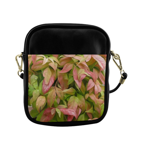 Pot full of colors, watercolors Sling Bag (Model 1627)