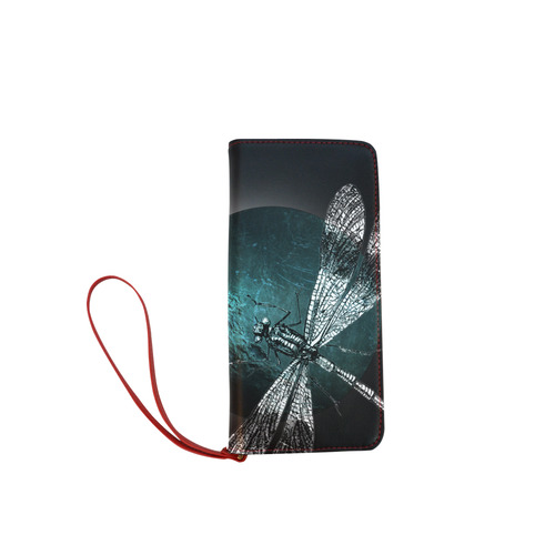 DRAGONFLY IV-2_ Women's Clutch Wallet (Model 1637)