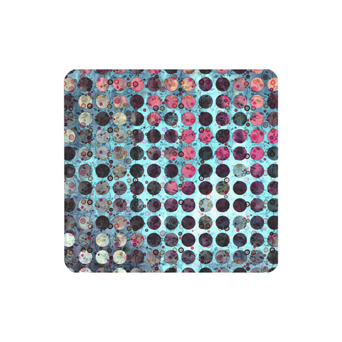 MELANGE OF BLUE and ROSE-W-2_ Women's Clutch Wallet (Model 1637)