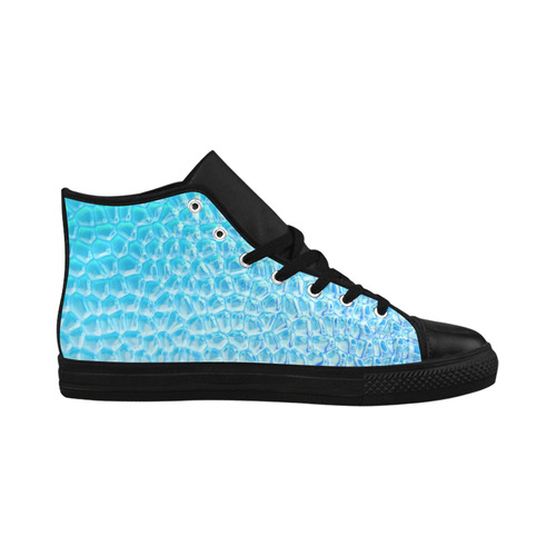 Solder Snake Skin - Jera Nour Aquila High Top Microfiber Leather Women's Shoes/Large Size (Model 032)