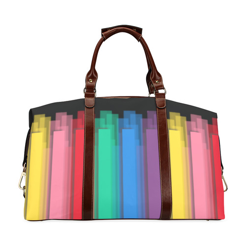 Colorful statement Classic Travel Bag (Model 1643) Remake