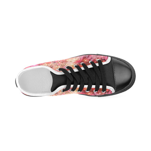 Sparkling Pink - Jera Nour Women's Classic Canvas Shoes (Model 018)