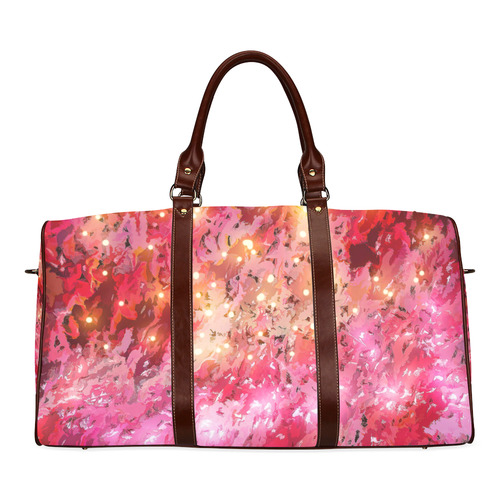 Sparkling Pink - Jera Nour Waterproof Travel Bag/Large (Model 1639)