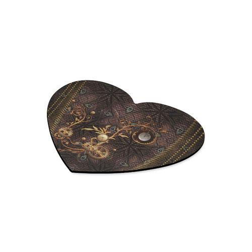 Steampunk, gallant design Heart-shaped Mousepad