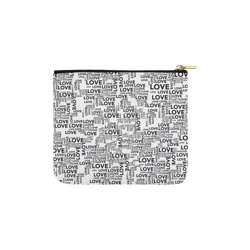 Love Words Carry-All Pouch 6''x5''