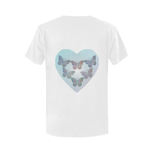 jewel_effect1-01 Women's T-Shirt in USA Size (Two Sides Printing)