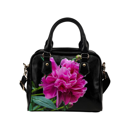 pink-peony Shoulder Handbag (Model 1634)