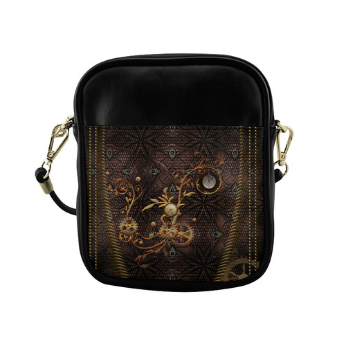 Steampunk, gallant design Sling Bag (Model 1627)