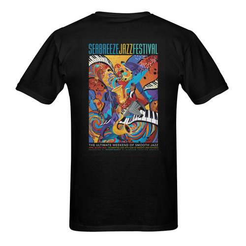 LOGO ONLY/ Seabreeze Jazz Festival 2016 Men's T-Shirt in USA Size (Two Sides Printing)