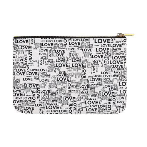 Love Words Carry-All Pouch 12.5''x8.5''
