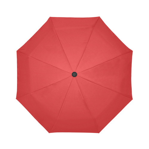 Fiery Red Auto-Foldable Umbrella (Model U04)