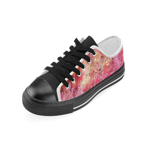 Sparkling Pink - Jera Nour Women's Classic Canvas Shoes (Model 018)