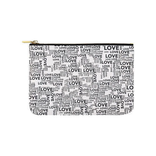 Love Words Carry-All Pouch 9.5''x6''