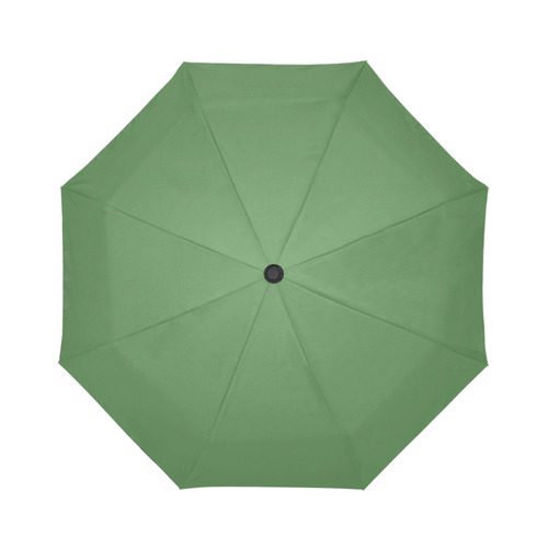 Hippie Green Auto-Foldable Umbrella (Model U04)