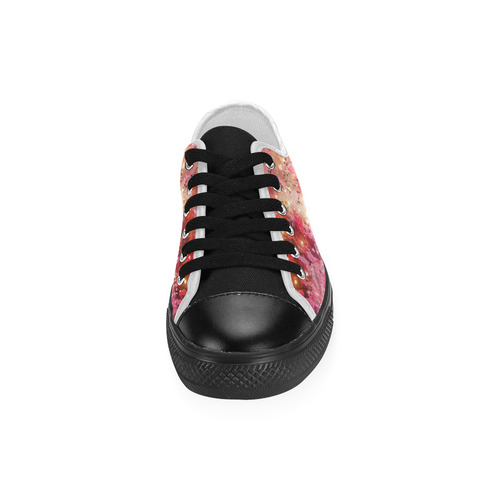 Sparkling Pink - Jera Nour Women's Classic Canvas Shoes (Model 018)