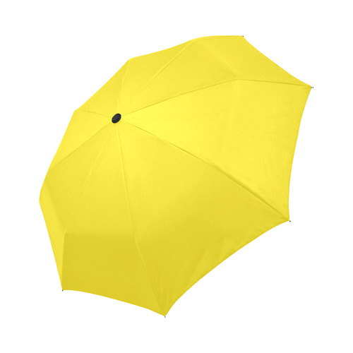 Blazing Yellow Auto-Foldable Umbrella (Model U04)