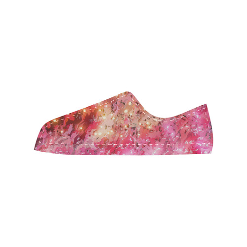 Sparkling Pink - Jera Nour Women's Classic Canvas Shoes (Model 018)