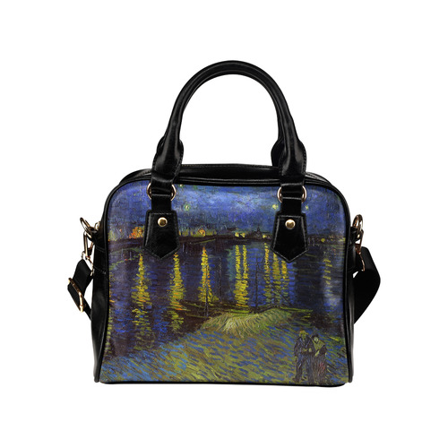 oil-painting- Shoulder Handbag (Model 1634)