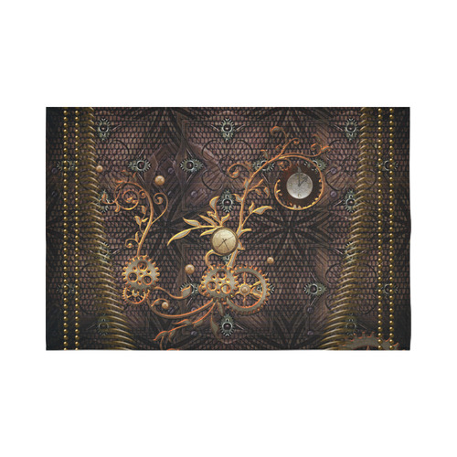 Steampunk, gallant design Cotton Linen Wall Tapestry 90"x 60"