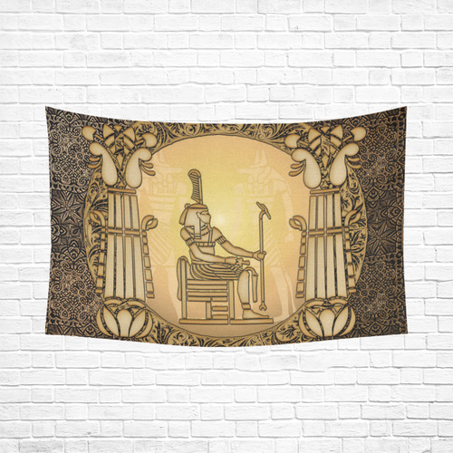 Agyptian sign Cotton Linen Wall Tapestry 90"x 60"