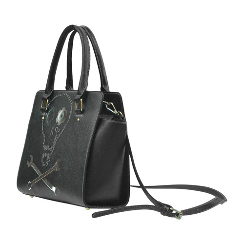 city-skull Classic Shoulder Handbag (Model 1653)